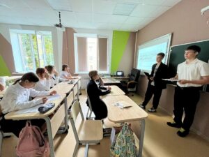 Учащиеся Свято-Георгиевской православной школы примут участие в международном конкурсе «Интерактивный урок «Правнуки Победы о войне»